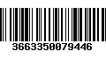 Código de Barras 3663350079446