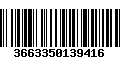 Código de Barras 3663350139416