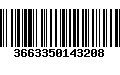 Código de Barras 3663350143208