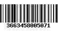 Código de Barras 3663458005071