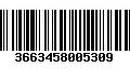 Código de Barras 3663458005309