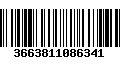 Código de Barras 3663811086341