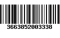 Código de Barras 3663852003338