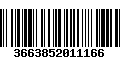 Código de Barras 3663852011166