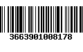 Código de Barras 3663901008178