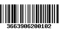 Código de Barras 3663906200102