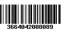 Código de Barras 3664042008089