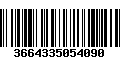 Código de Barras 3664335054090