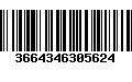 Código de Barras 3664346305624