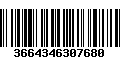 Código de Barras 3664346307680