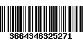 Código de Barras 3664346325271