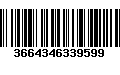 Código de Barras 3664346339599