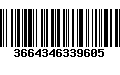 Código de Barras 3664346339605