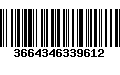 Código de Barras 3664346339612