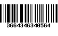 Código de Barras 3664346340564