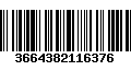 Código de Barras 3664382116376