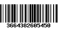 Código de Barras 3664382605450