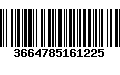 Código de Barras 3664785161225