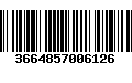 Código de Barras 3664857006126