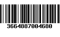 Código de Barras 3664887004680