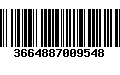 Código de Barras 3664887009548