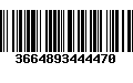 Código de Barras 3664893444470