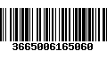 Código de Barras 3665006165060