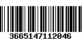 Código de Barras 3665147112046