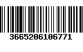 Código de Barras 3665206106771