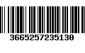 Código de Barras 3665257235130