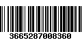 Código de Barras 3665287008360