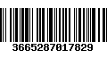 Código de Barras 3665287017829