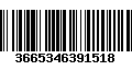 Código de Barras 3665346391518