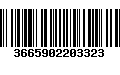 Código de Barras 3665902203323