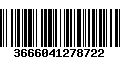 Código de Barras 3666041278722