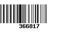 Código de Barras 366817