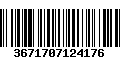 Código de Barras 3671707124176