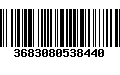 Código de Barras 3683080538440