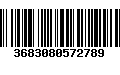 Código de Barras 3683080572789