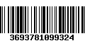 Código de Barras 3693781099324