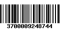 Código de Barras 3700009248744