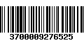 Código de Barras 3700009276525