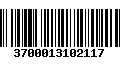 Código de Barras 3700013102117