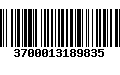 Código de Barras 3700013189835