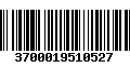 Código de Barras 3700019510527