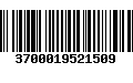 Código de Barras 3700019521509