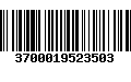 Código de Barras 3700019523503