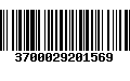 Código de Barras 3700029201569