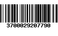 Código de Barras 3700029207790