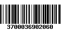 Código de Barras 3700036902060